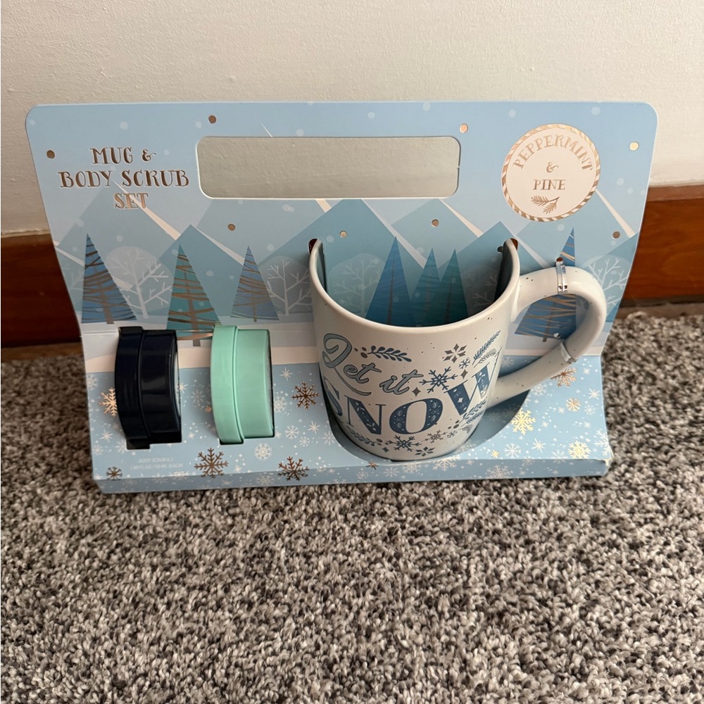 Livegreen Mug & Body Scrub Gift Set